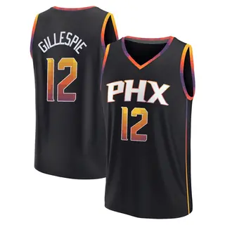 Phoenix Suns Men's Collin Gillespie Black Fast Break 2022/23 Jersey - Statement Edition