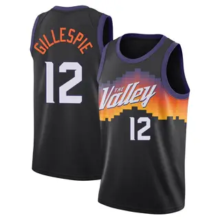 Phoenix Suns Men's Collin Gillespie Black Swingman 2020/21 City Edition Jersey