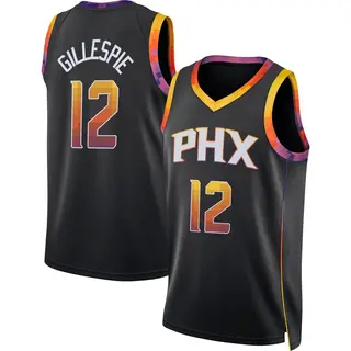 Phoenix Suns Men's Collin Gillespie Black Swingman 2022/23 Jersey - Statement Edition