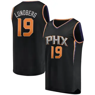 Phoenix Suns Men's Gabriel Lundberg Black Fast Break Jersey - Statement Edition