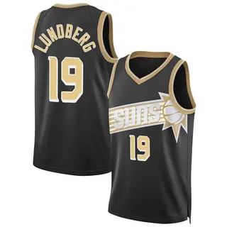 Phoenix Suns Men's Gabriel Lundberg Black Swingman Select Series Jersey