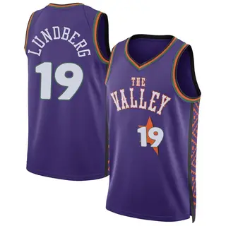 Phoenix Suns Men's Gabriel Lundberg Purple Swingman 2024/25 City Edition Jersey