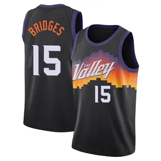 Phoenix Suns Men's Jalen Bridges Black Swingman 2020/21 City Edition Jersey