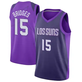 Phoenix Suns Men's Jalen Bridges Purple Swingman Jersey - City Edition