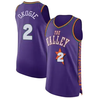 Phoenix Suns Men's Josh Okogie Purple Authentic 2024/25 City Edition Jersey