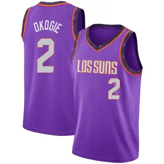 Phoenix Suns Men's Josh Okogie Purple Swingman 2018/19 Jersey - City Edition