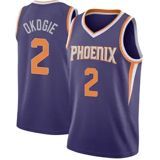 Phoenix Suns Men's Josh Okogie Purple Swingman Jersey - Icon Edition