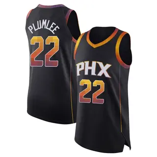 Phoenix Suns Men's Mason Plumlee Black Authentic 2022/23 Jersey - Statement Edition