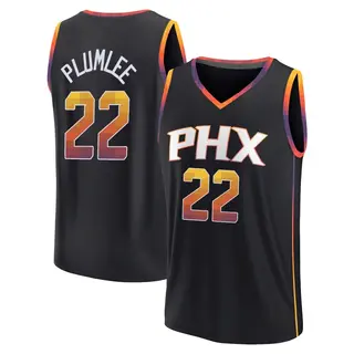 Phoenix Suns Men's Mason Plumlee Black Fast Break 2022/23 Jersey - Statement Edition