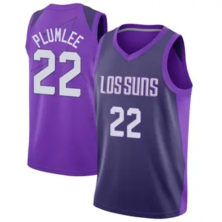 Phoenix Suns Men's Mason Plumlee Purple Swingman Jersey - City Edition