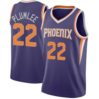 Phoenix Suns Men's Mason Plumlee Purple Swingman Jersey - Icon Edition