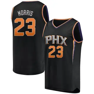 Phoenix Suns Men's Monte Morris Black Fast Break Jersey - Statement Edition