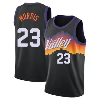 Phoenix Suns Men's Monte Morris Black Swingman 2020/21 City Edition Jersey