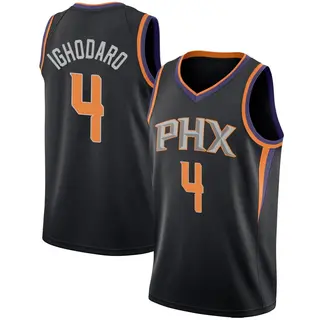 Phoenix Suns Men's Oso Ighodaro Black Swingman Jersey - Statement Edition