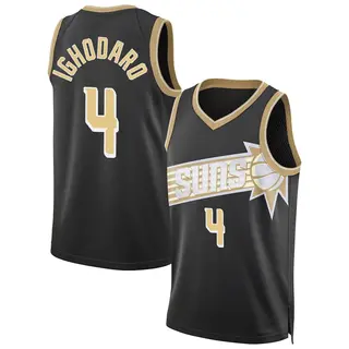 Phoenix Suns Men's Oso Ighodaro Black Swingman Select Series Jersey