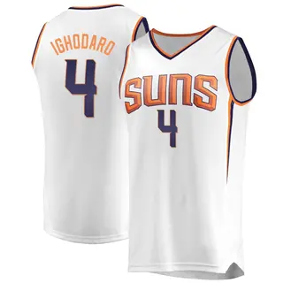 Phoenix Suns Men's Oso Ighodaro White Fast Break Jersey - Association Edition