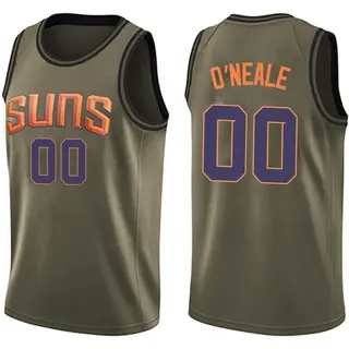 Phoenix Suns Men's Royce O'Neale Green Swingman Salute to Service Jersey