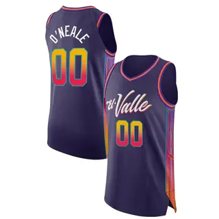 Phoenix Suns Men's Royce O'Neale Purple Authentic 2023/24 City Edition Jersey