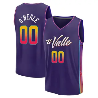 Phoenix Suns Men's Royce O'Neale Purple Fast Break 2023/24 City Edition Jersey