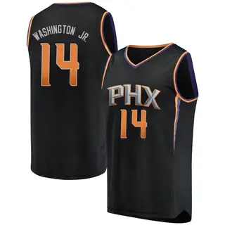 Phoenix Suns Men's TyTy Washington Jr. Black Fast Break Jersey - Statement Edition