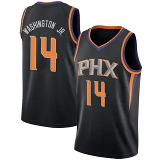 Phoenix Suns Men's TyTy Washington Jr. Black Swingman Jersey - Statement Edition