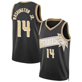 Phoenix Suns Men's TyTy Washington Jr. Black Swingman Select Series Jersey