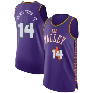 Phoenix Suns Men's TyTy Washington Jr. Purple Authentic 2024/25 City Edition Jersey