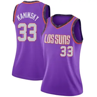 Phoenix Suns Women's Frank Kaminsky Purple Swingman 2018/19 Jersey - City Edition