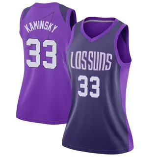 Phoenix Suns Women's Frank Kaminsky Purple Swingman Jersey - City Edition