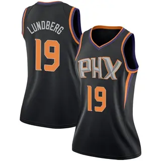 Phoenix Suns Women's Gabriel Lundberg Black Swingman Jersey - Statement Edition