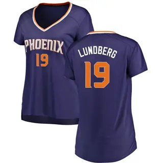 Phoenix Suns Women's Gabriel Lundberg Purple Fast Break Jersey - Icon Edition