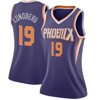 Phoenix Suns Women's Gabriel Lundberg Purple Swingman Jersey - Icon Edition