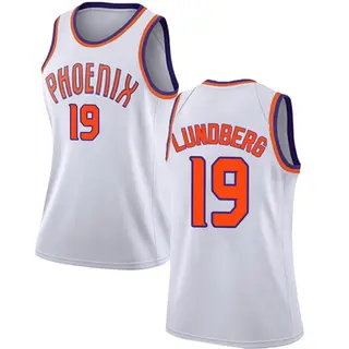 Phoenix Suns Women's Gabriel Lundberg White Swingman Jersey - Association Edition