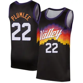 Phoenix Suns Women's Mason Plumlee Black Swingman 2020/21 City Edition Jersey