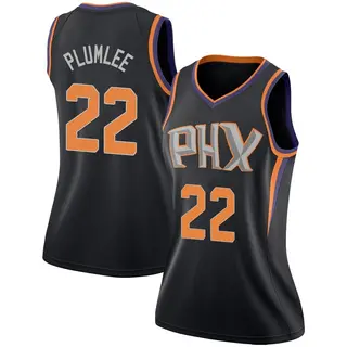 Phoenix Suns Women's Mason Plumlee Black Swingman Jersey - Statement Edition