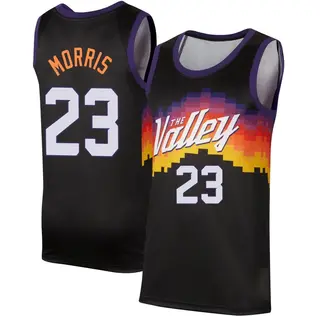 Phoenix Suns Women's Monte Morris Black Swingman 2020/21 City Edition Jersey