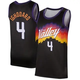 Phoenix Suns Women's Oso Ighodaro Black Swingman 2020/21 City Edition Jersey