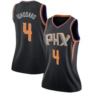 Phoenix Suns Women's Oso Ighodaro Black Swingman Jersey - Statement Edition