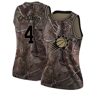 Phoenix Suns Women's Oso Ighodaro Camo Swingman Realtree Collection Jersey