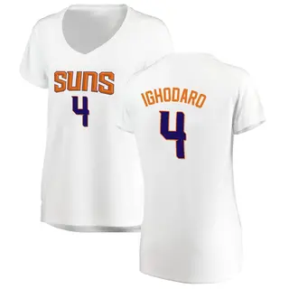 Phoenix Suns Women's Oso Ighodaro White Fast Break Jersey - Association Edition