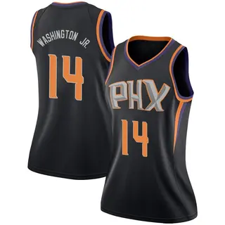 Phoenix Suns Women's TyTy Washington Jr. Black Swingman Jersey - Statement Edition