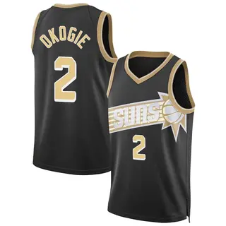 Phoenix Suns Youth Josh Okogie Black Swingman Select Series Jersey